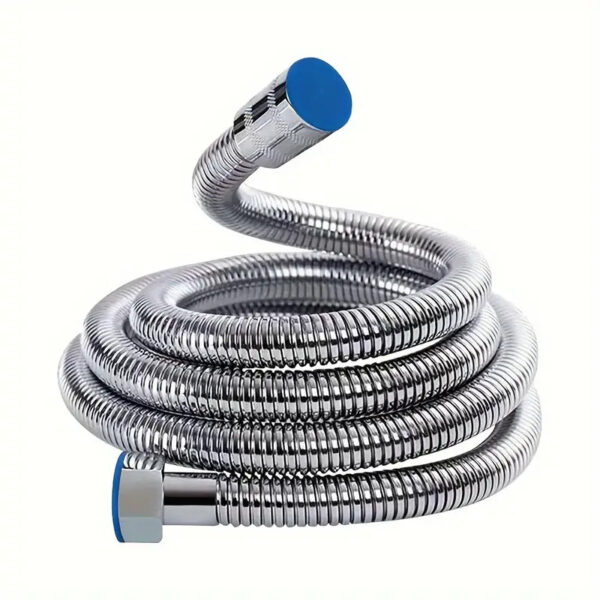 1 Roll, 304 Stainless Steel Silvery Shower Hose For Gardening