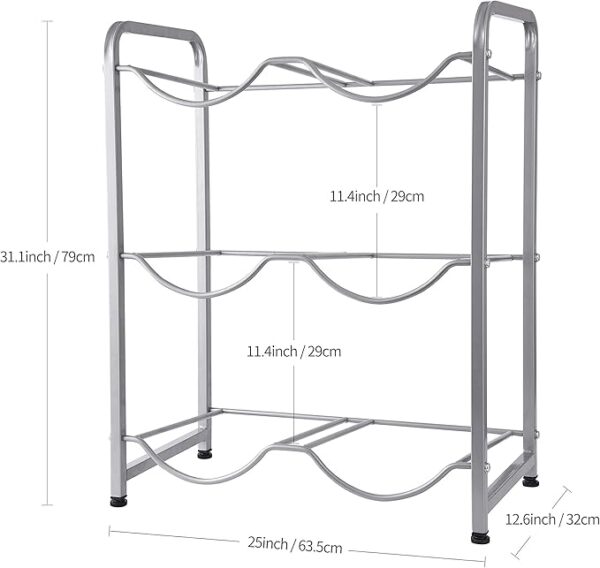 In House 6 Bottles Water Cooler Jug Rack